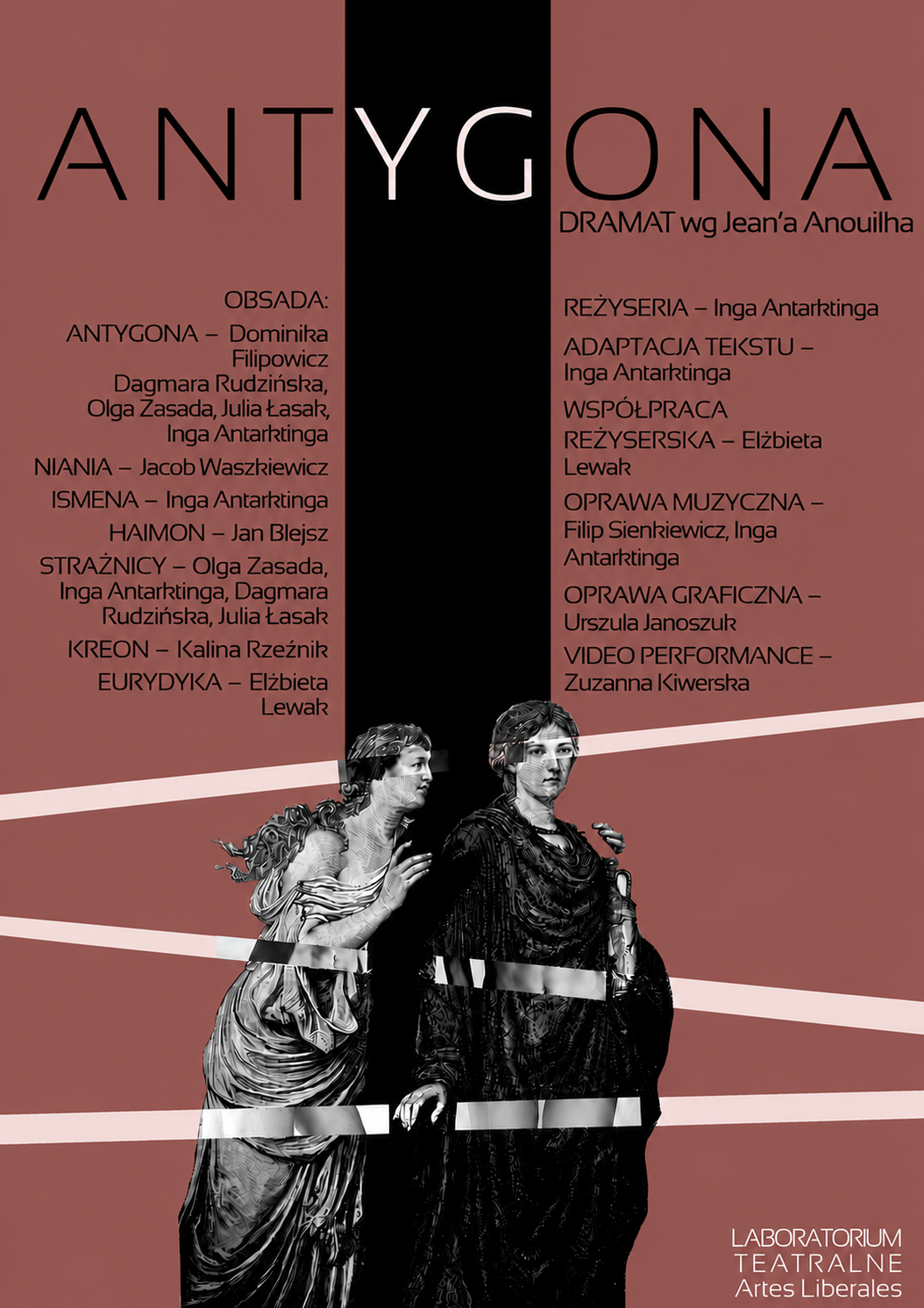 Theatre Laboratory "tArtLib" poster